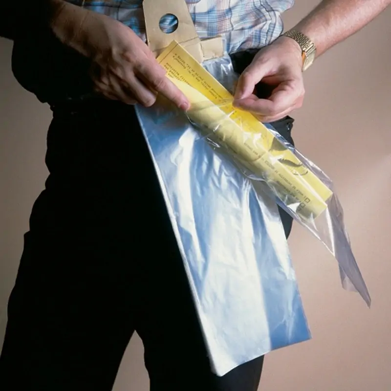 Flip-Loc Newspaper Bag on HeaderNews Paper bag