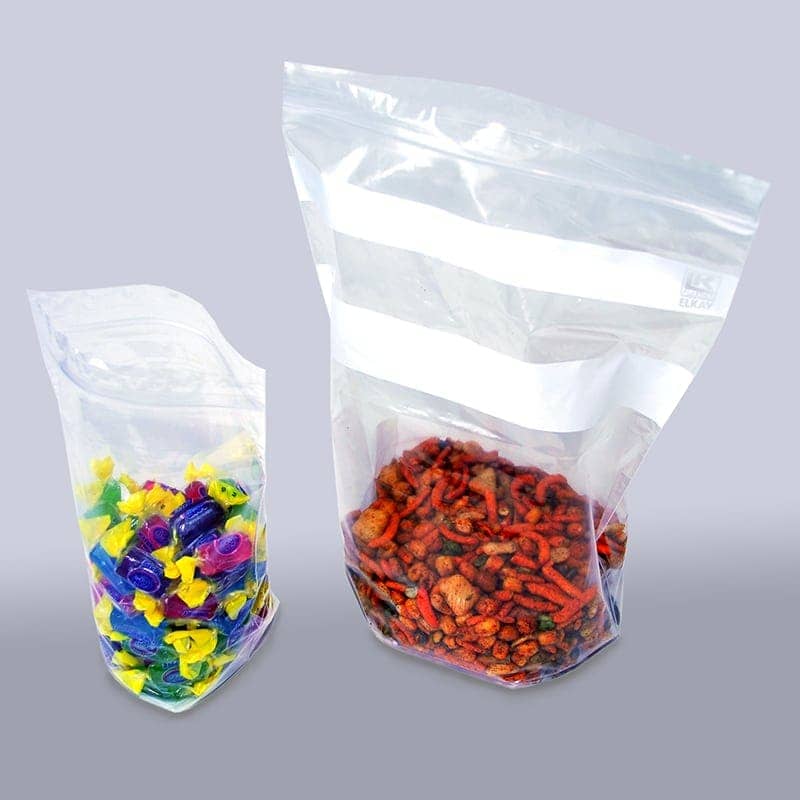 100 Ziplock Resealable 4Mil Thick Clear Poly 9 x 12 Big Zip Seal Food  Storage Bag