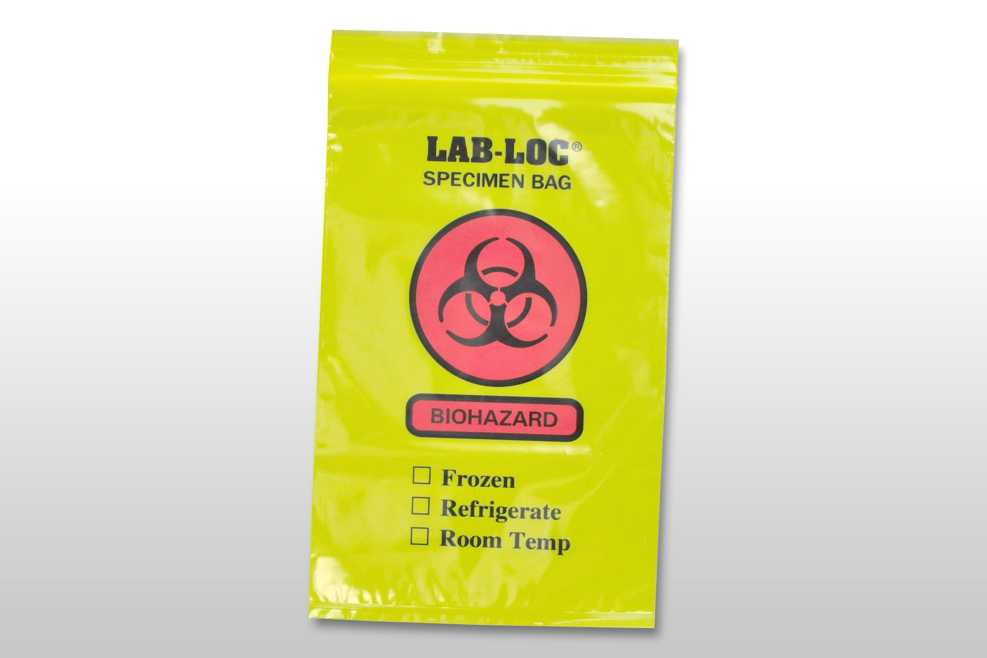 Yellow - 3x5 - 2 Mil Zip Lock Bags - 100/Pack